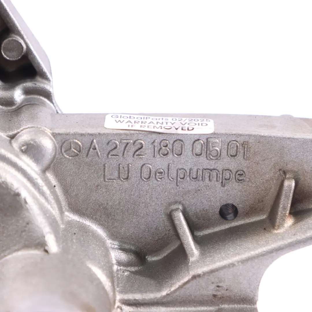  Pompa olio Mercedes W211 Benzina OM272 Pompa olio motore - SKU A2721800701 - Numero di parte A2721800701