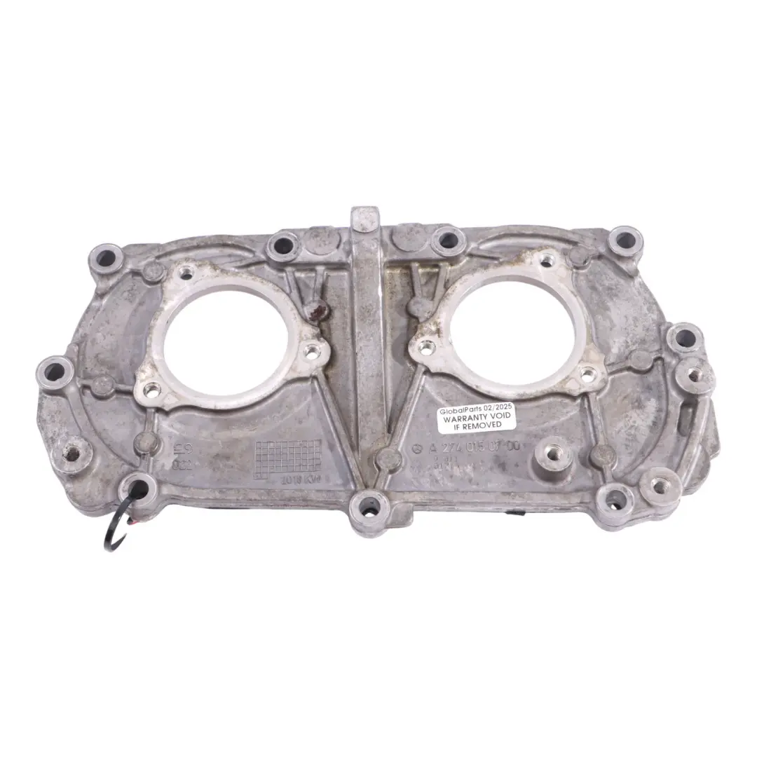 Mercedes W204 W205 W212 W213 Engine Timing Case Chain Cover Plate - SKU A2740150700 - Part number A2740150700
