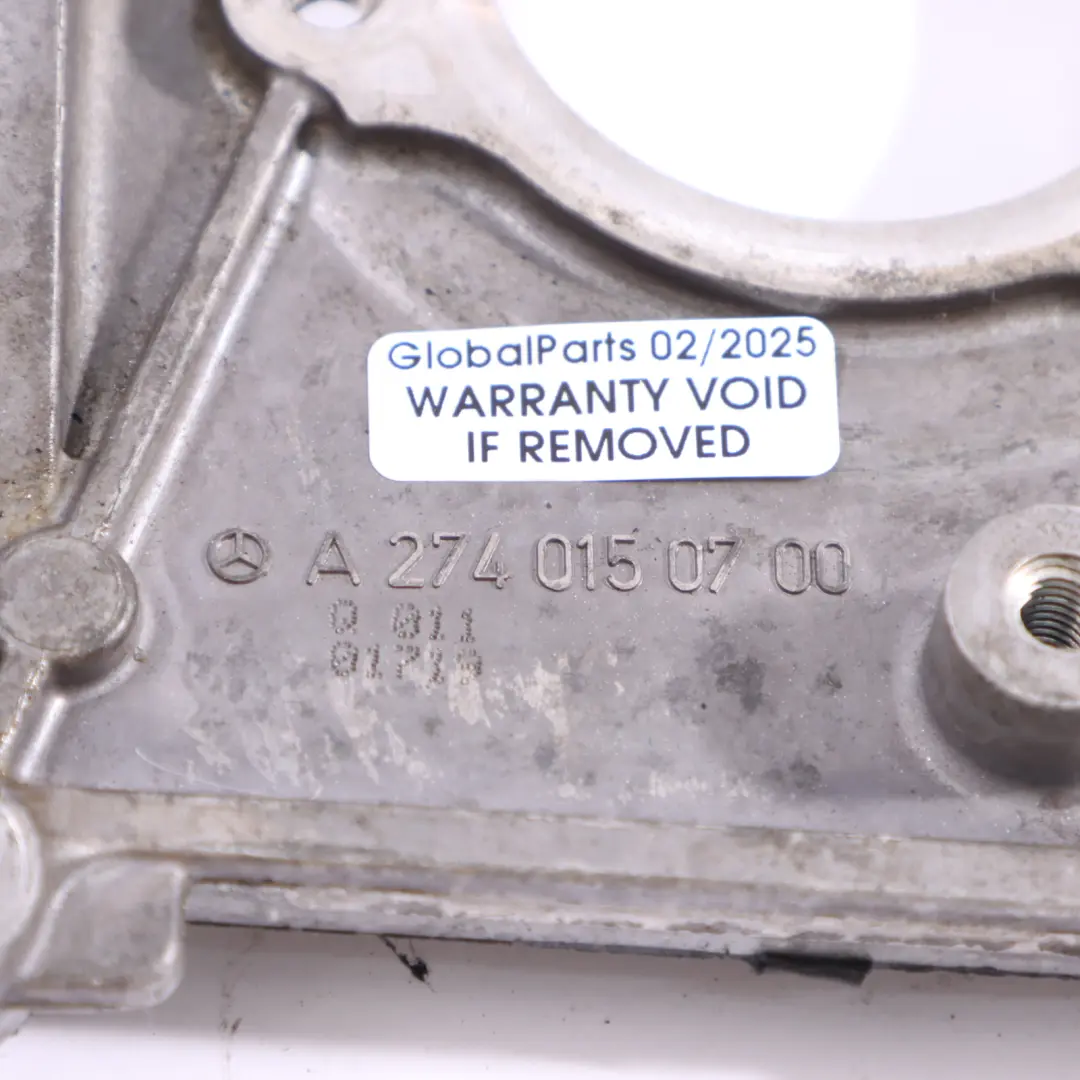 Mercedes W204 W205 W212 W213 Motor Timing Case Chain Cover Platte - SKU A2740150700 - Teilenummer A2740150700