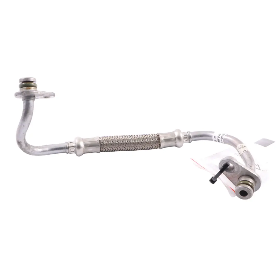 Línea Alimentación Aceite Turbo Derecha para Mercedes W212 W213 A238 M276 con número de pieza A2760900477 Mercedes W212 W213 A238 M276 Línea Alimentación Aceite Turbo Derecha - SKU A2760900477 - Número de pieza A2760900477
