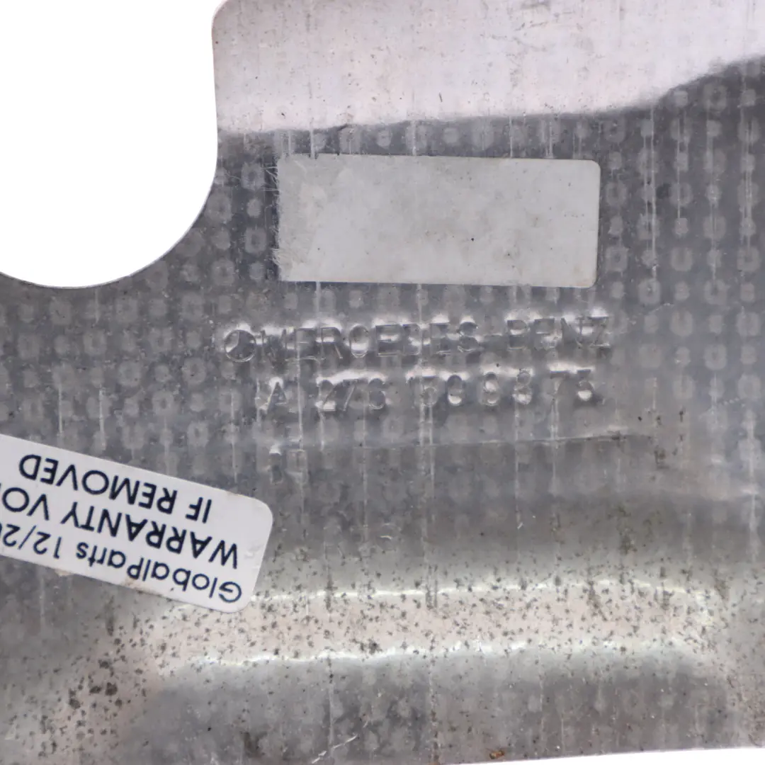 Mercedes W213 W222 A238 M276 Osłona Termiczna - SKU A2761509875 - Numer Części A2761509875