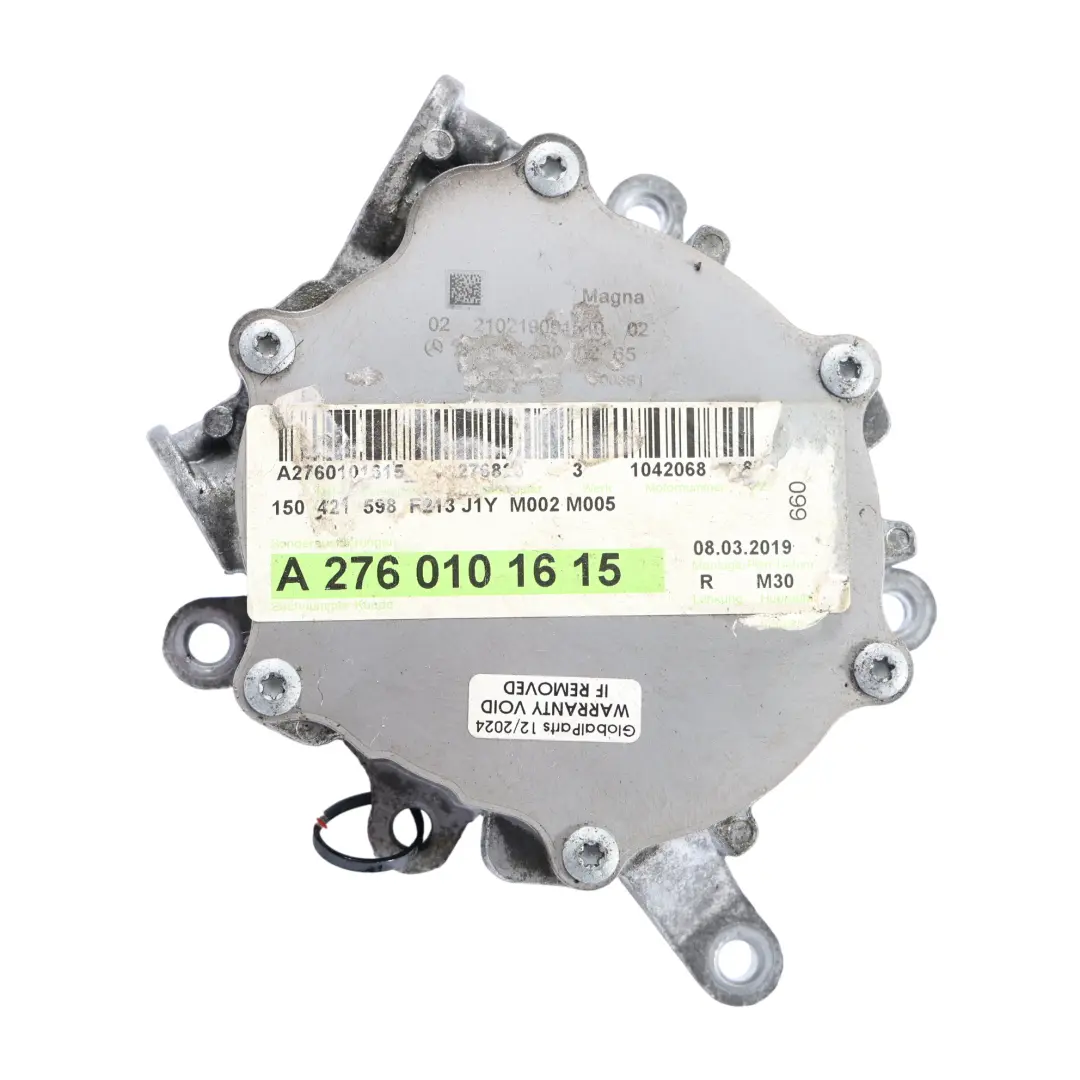 Pompe À Vide Pour Moteur Essence Mercedes W204 W205 C207 W212 W213  - SKU A2762300265-1 - Numéro de pièce A2762300265