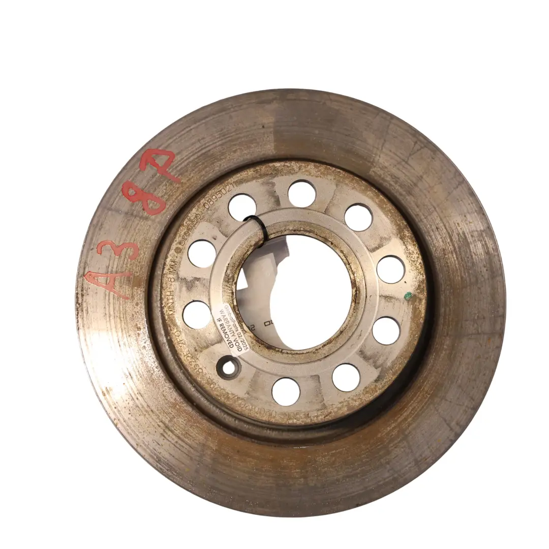 Audi A3 8P 1.9 TDI Brake Disc Front Rear Left Right N/O/S Ventilated Discs Set - SKU A38P-BRAKE-DISCS - Part number A38P-BRAKE-DISCS