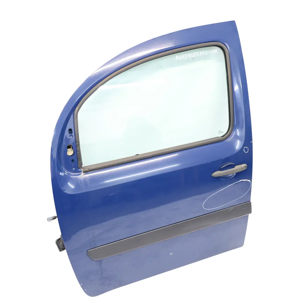 Door Front Left N/S Panel Ink Blue - 5292 to Mercedes Citan W415 with Part number A4157203100 Mercedes Citan W415 Door Front Left N/S Panel Ink Blue - 5292 - SKU A4157203100-INK - Part number A4157203100