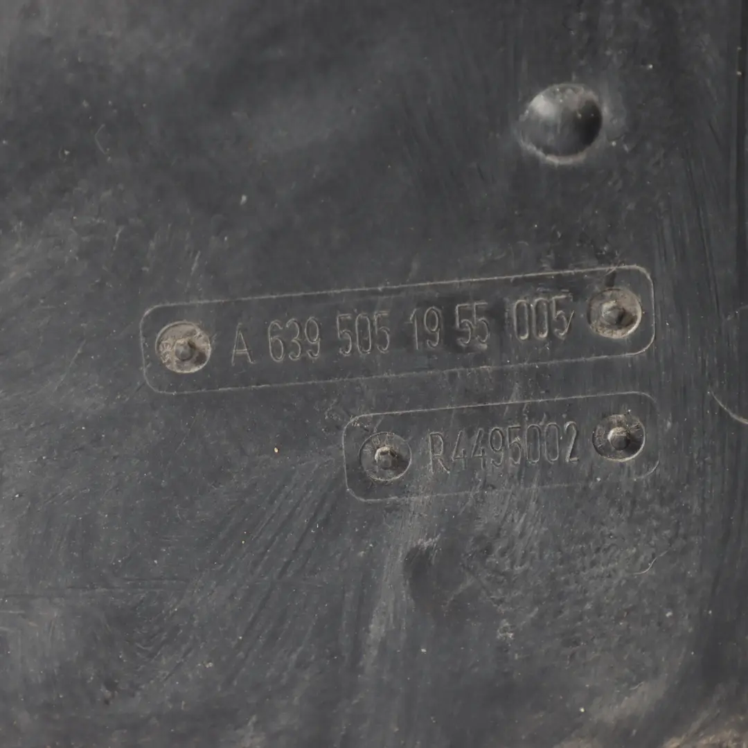 Mercedes Vito Viano W639 Cooling Radiator Fan Shroud Cover Housing - SKU A6395051955 - Part number A6395051955