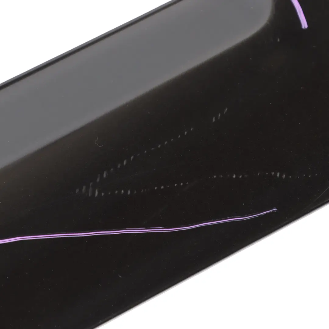 Mercedes W639 Rail Trim Sliding Door Moulding Right O/S Obsidian Black - 197 - SKU A6396913308-OB - Part number A6396913308