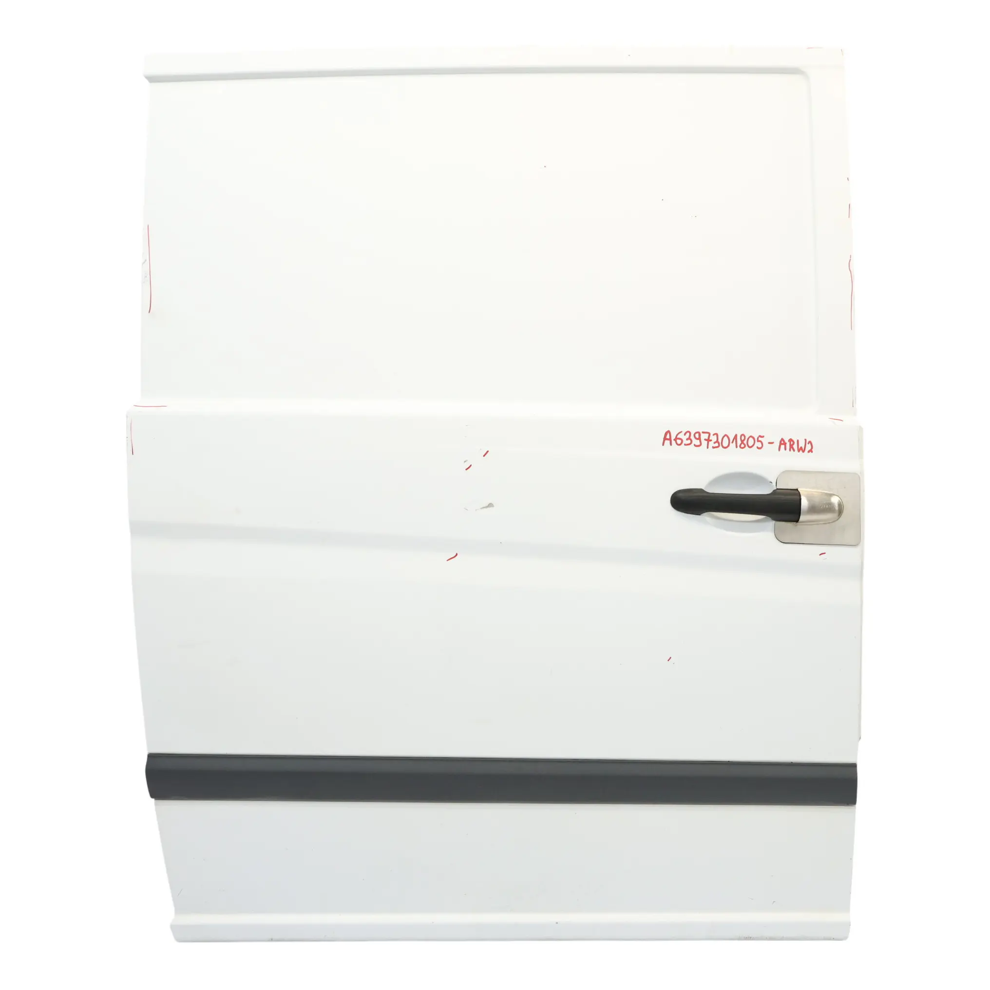 Mercedes Vito Viano W639 Long Sliding Door Rear Right O/S Arctic White - 9147