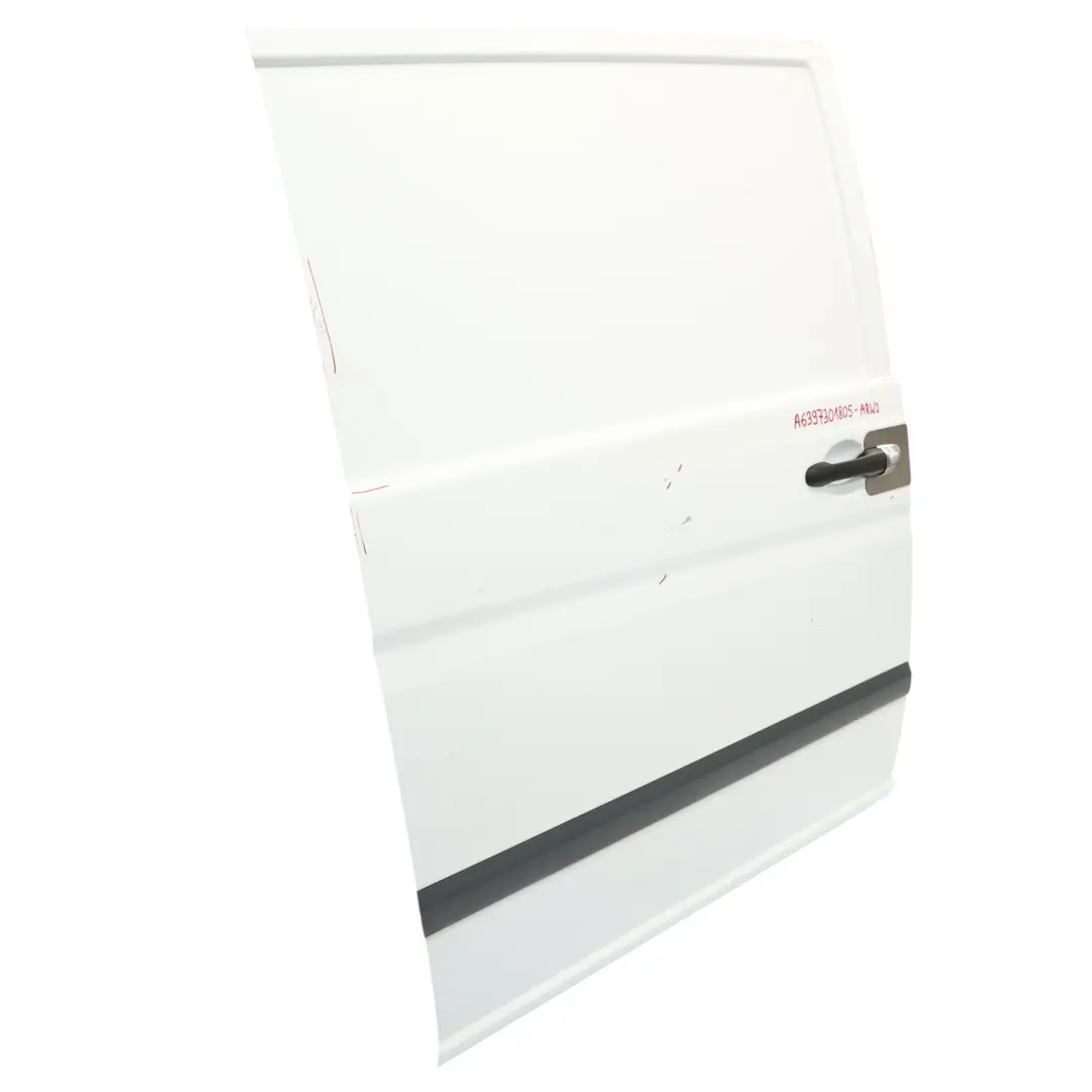 Sliding Door Rear Right O/S Arctic White - 9147 to Mercedes Vito Viano W639 Long with Part number A6397301805 Mercedes Vito Viano W639 Long Sliding Door Rear Right O/S Arctic White - 9147 - SKU A6397301805-ARW2 - Part number A6397301805