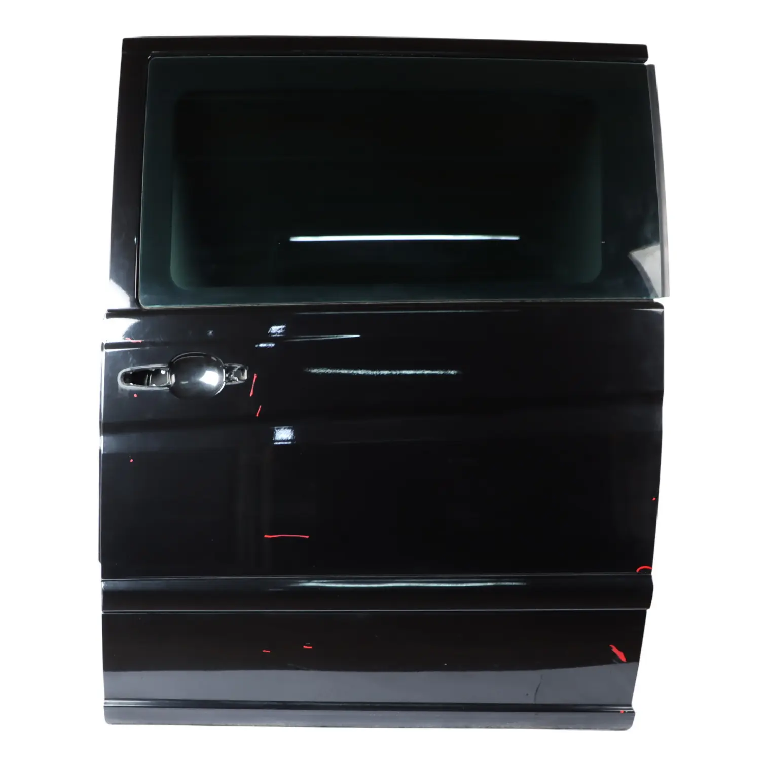 Mercedes W639 Sliding Door Rear Left N/S Side Door Obsidian Black - 197