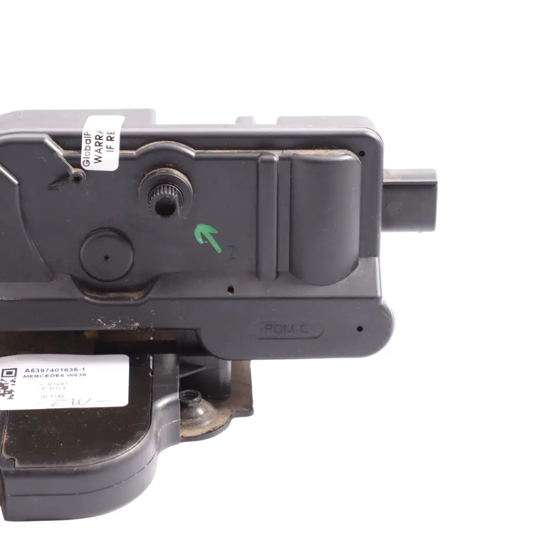 Mercedes Vito Viano W639 Tapa trasera del maletero Cierre Pestillo - SKU A6397401635-1 - Número de pieza A6397401635