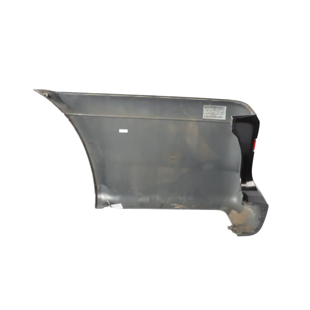 Bumper Right O/S Side Corner Trim Obsidian Black - 197 to Mercedes Vito W639 Rear with Part number A6398801771 Mercedes Vito W639 Rear Bumper Right O/S Side Corner Trim Obsidian Black - 197 - SKU A6398801771-OB - Part number A6398801771