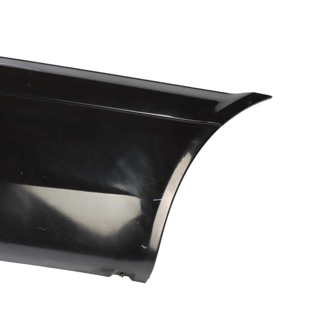 Bumper Right O/S Side Corner Trim Obsidian Black - 197 to Mercedes Vito W639 Rear with Part number A6398801771 Mercedes Vito W639 Rear Bumper Right O/S Side Corner Trim Obsidian Black - 197 - SKU A6398801771-OB - Part number A6398801771