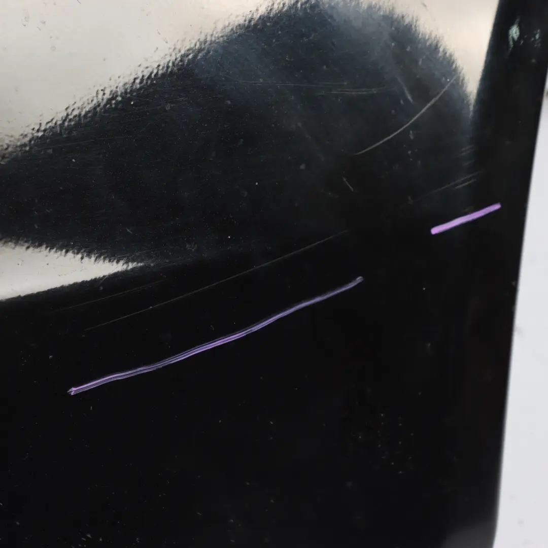 Bumper Right O/S Side Corner Trim Obsidian Black - 197 to Mercedes Vito W639 Rear with Part number A6398801771 Mercedes Vito W639 Rear Bumper Right O/S Side Corner Trim Obsidian Black - 197 - SKU A6398801771-OB - Part number A6398801771