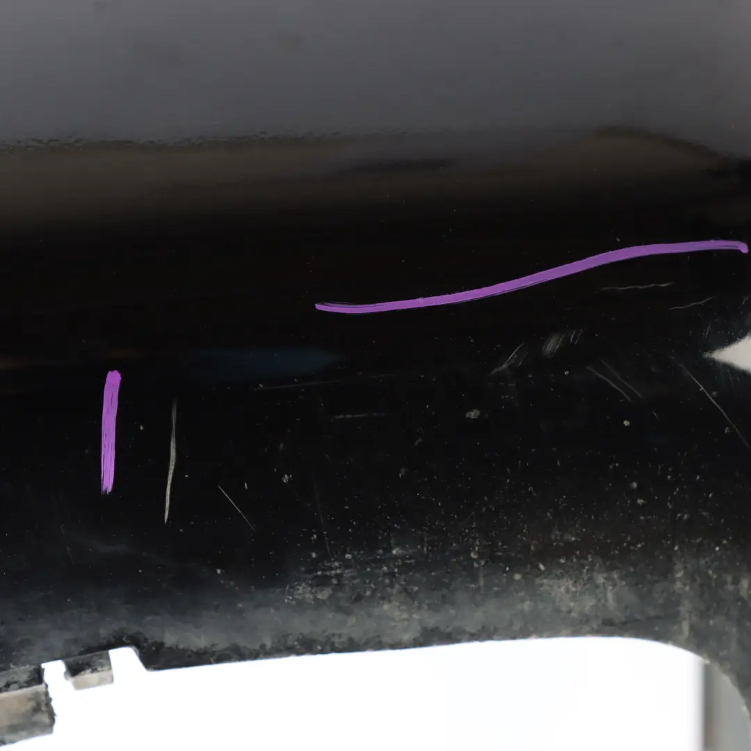 Bumper Right O/S Side Corner Trim Obsidian Black - 197 to Mercedes Vito W639 Rear with Part number A6398801771 Mercedes Vito W639 Rear Bumper Right O/S Side Corner Trim Obsidian Black - 197 - SKU A6398801771-OB - Part number A6398801771