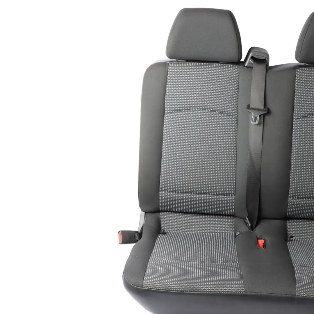 Interior Rear Seats Three Seater Seat Bench Cloth Mixto to Mercedes Vito W639 with Part number A6399509605 Mercedes Vito W639 Interior Rear Seats Three Seater Seat Bench Cloth Mixto - SKU A6399509605-2 - Part number A6399509605