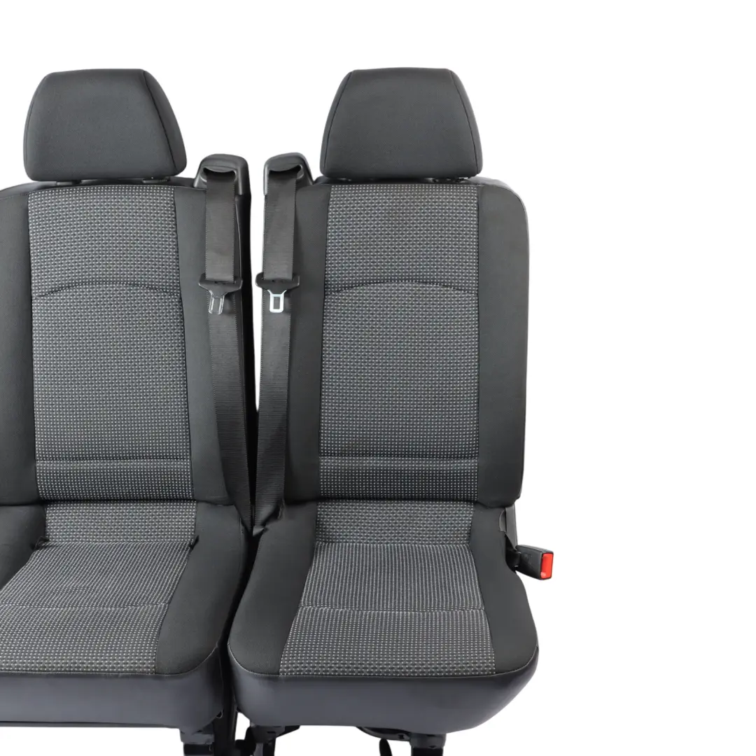 Interior Rear Seats Three Seater Seat Bench Cloth Mixto to Mercedes Vito W639 with Part number A6399509605 Mercedes Vito W639 Interior Rear Seats Three Seater Seat Bench Cloth Mixto - SKU A6399509605-2 - Part number A6399509605