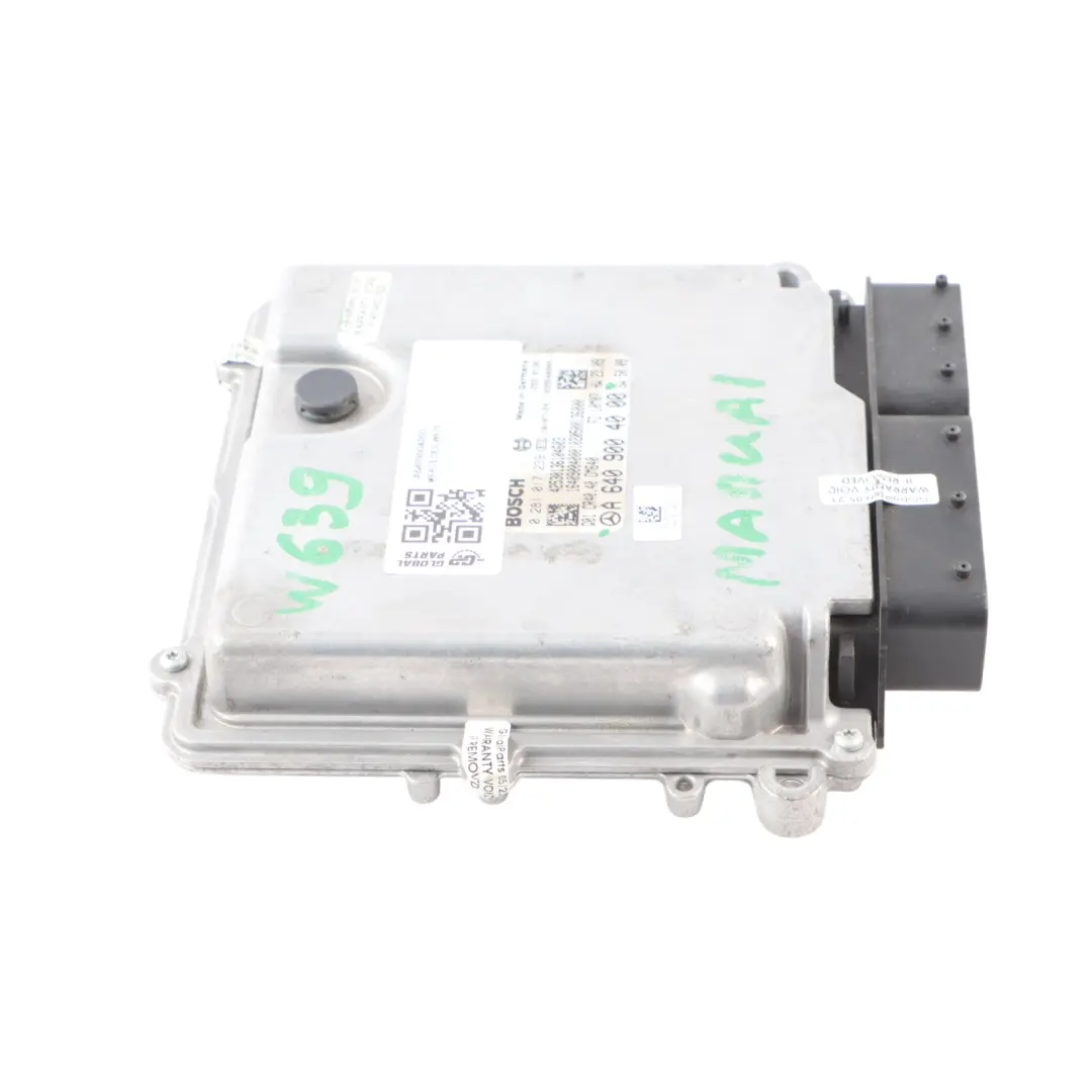 Mercedes W169 W245 OM640 Engine Control Unit Module ECU Automatic - SKU A6409004000 - Part number A6409004000