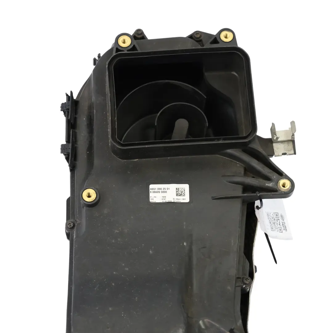 Mercedes W205 Luftfilterkasten OM651 Diesel Luftschalldämpfergehäuse - SKU A6510902501 - Teilenummer A6510902501