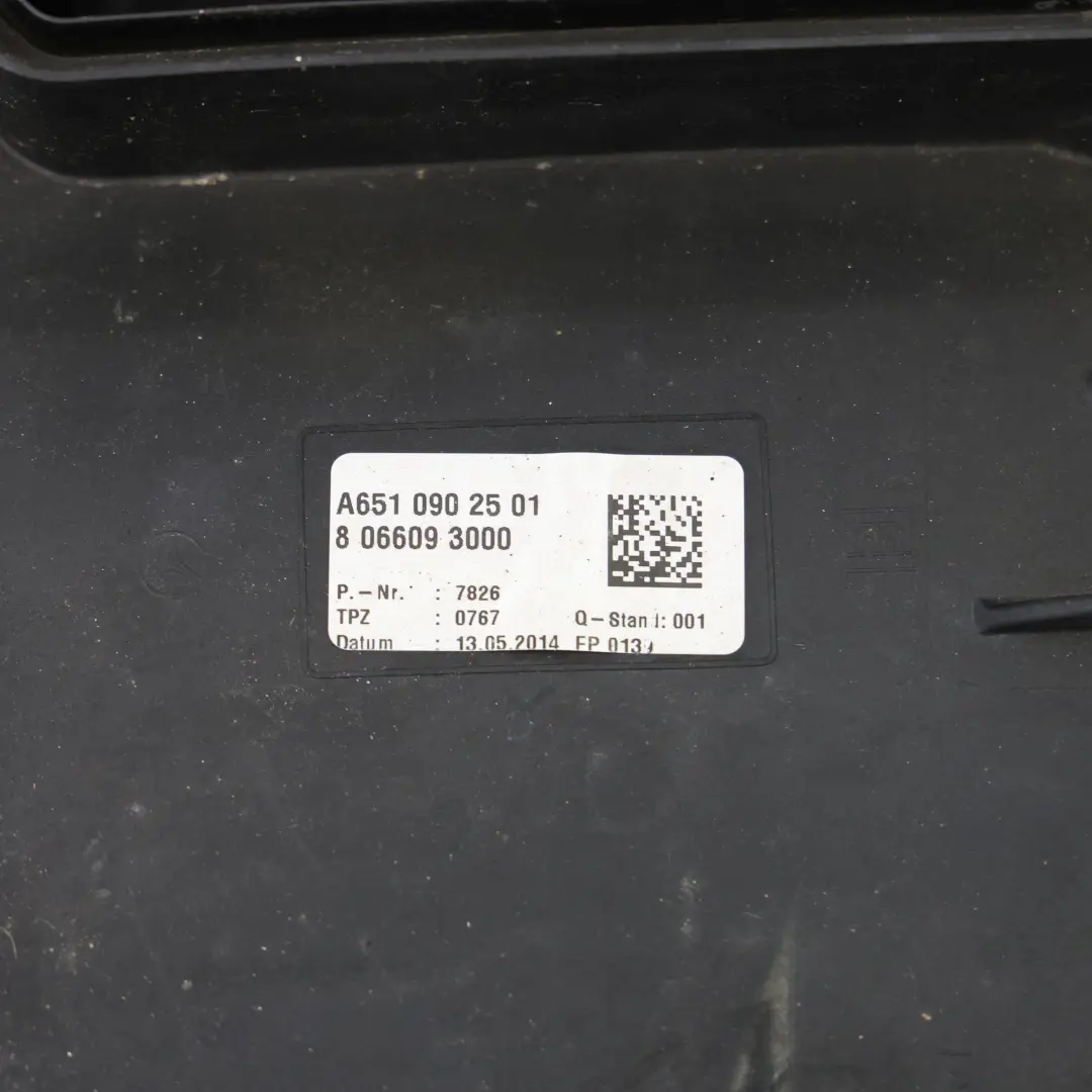 Caja Del Filtro De Aire OM651 Carcasa De Aire Diesel para Mercedes W205 con número de pieza A6510902501 Mercedes W205 Caja Del Filtro De Aire OM651 Carcasa De Aire Diesel - SKU A6510902501 - Número de pieza A6510902501