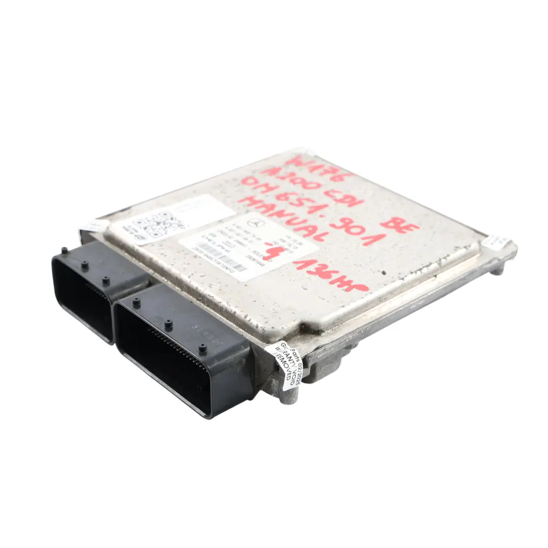 Mercedes W176 A200 CDI BE OM651.901 Engine ECU Kit Key + Lock - SKU A6519007600-4 - Part number A6519007600