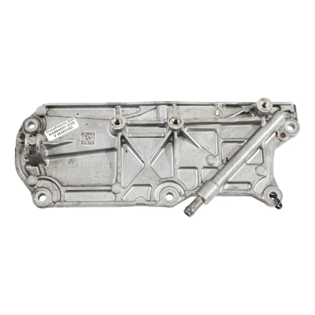 Mercedes W213 C238 Engine Timing Case Chain Box Cover Plate - SKU A6540103903 - Part number A6540103903