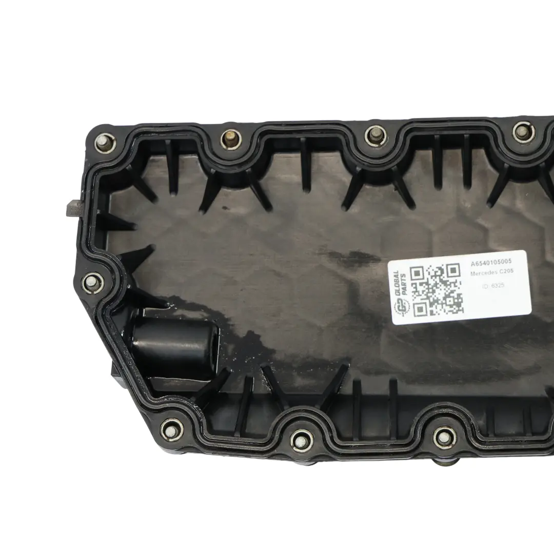 Mercedes W205 OM654 Diesel Engine Oil Sump Pan Lower Cover - SKU A6540105005 - Part number A6540105005