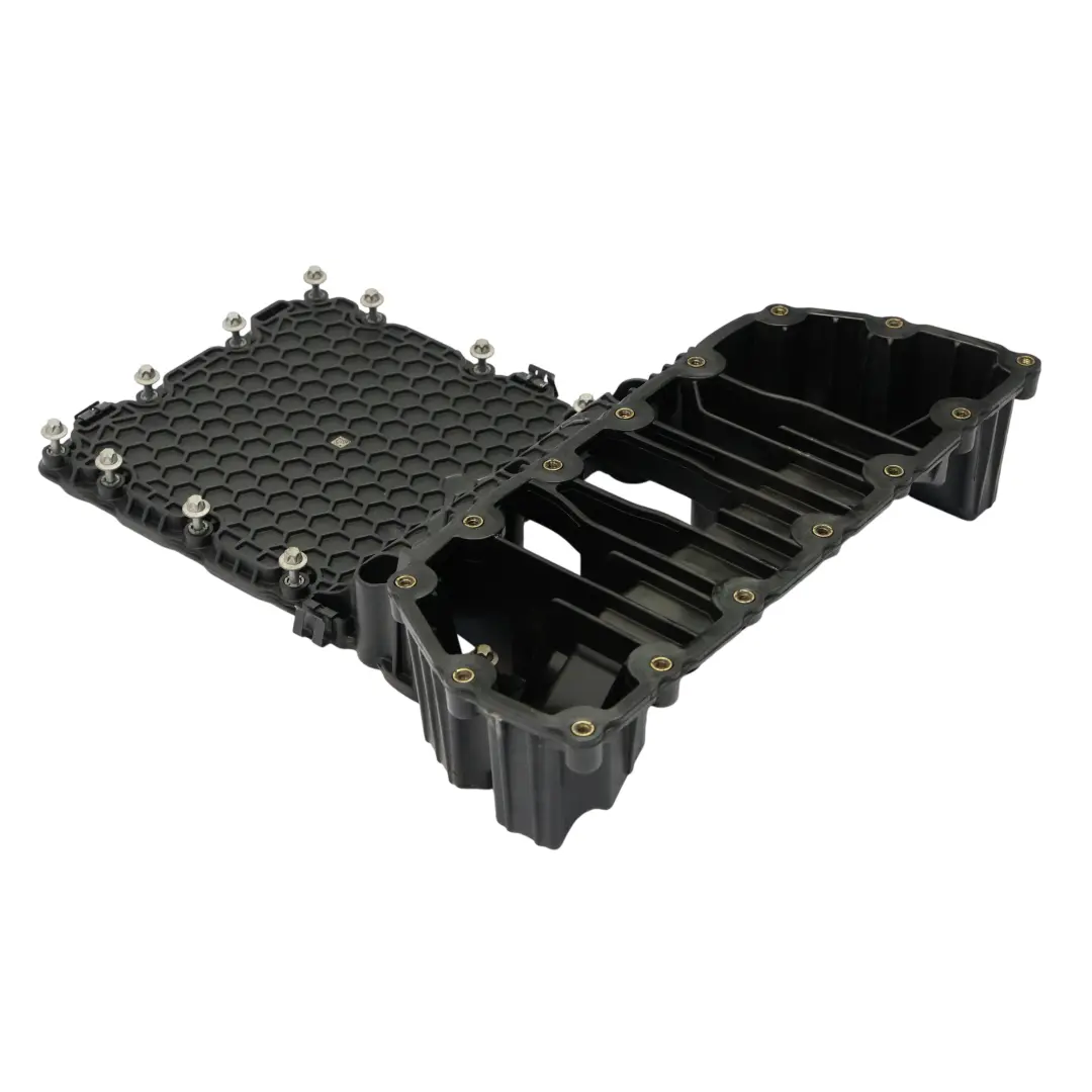 OM654 Engine Oil Sump Pan Upper Part to Mercedes W205 Diesel with Part number A6540141100 Mercedes W205 Diesel OM654 Engine Oil Sump Pan Upper Part - SKU A6540141100 - Part number A6540141100