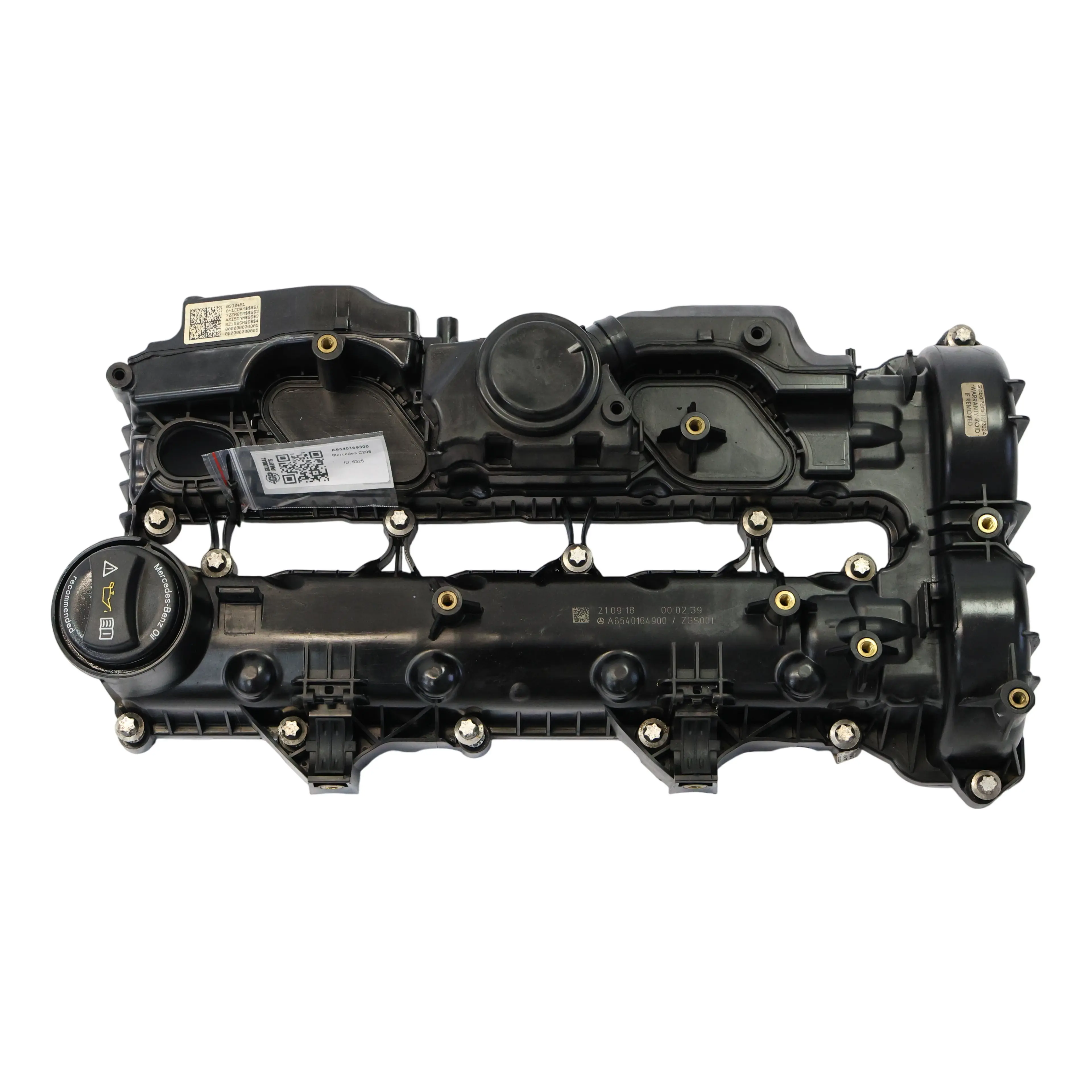 Mercedes C205 OM654 Zylinder Halterung Halterung Kopf Abdeckung A6540169300