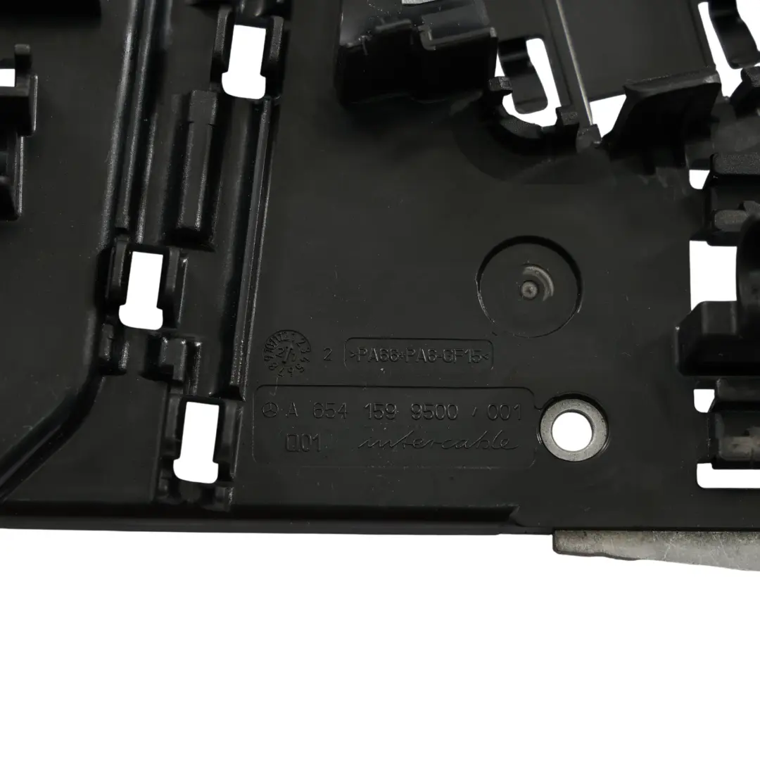 Mercedes C253 OM654 Engine Wiring Cable Cover Duct Bracket Channel - SKU A6541599500 - Part number A6541599500