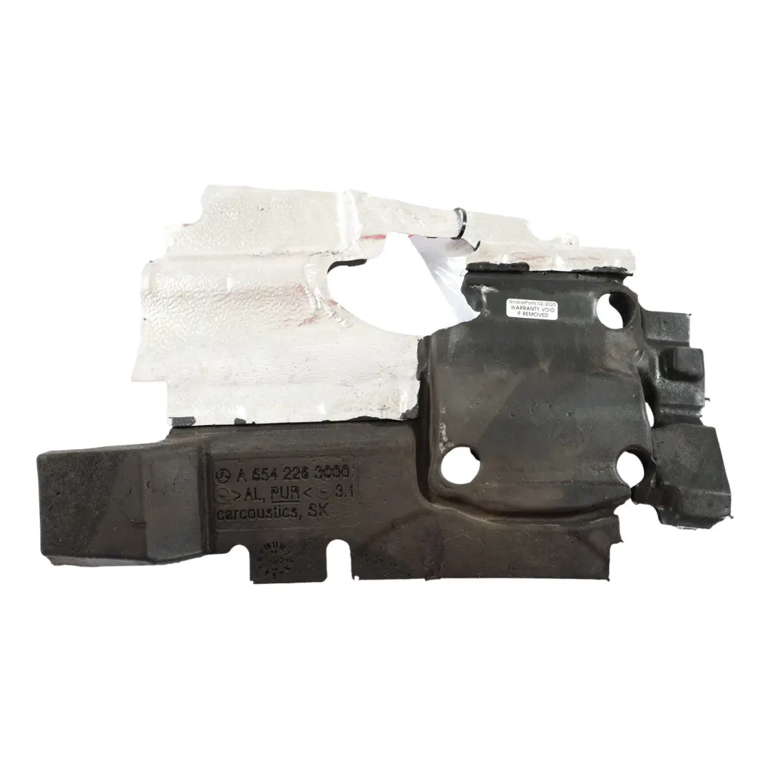 Acustic Noise Insulation Right O/S to Mercedes C253 Engine with Part number A6542263000 Mercedes C253 Engine Acustic Noise Insulation Right O/S - SKU A6542263000 - Part number A6542263000