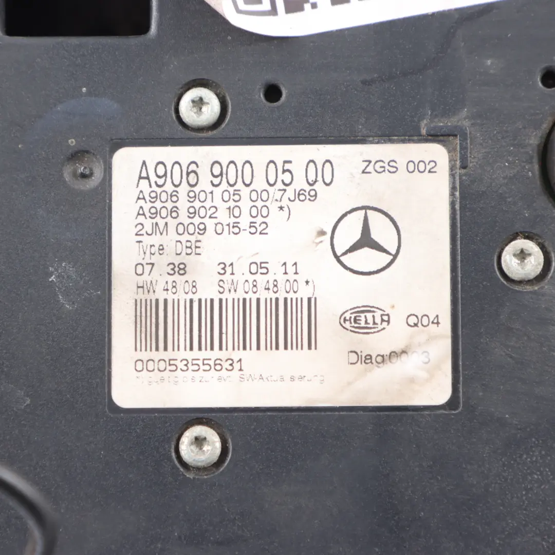 Roof Light Interior Front Lamp Switch Panel Grey to Mercedes W906 with Part number A9069000500 Mercedes W906 Roof Light Interior Front Lamp Switch Panel Grey - SKU A9069000500-1 - Part number A9069000500