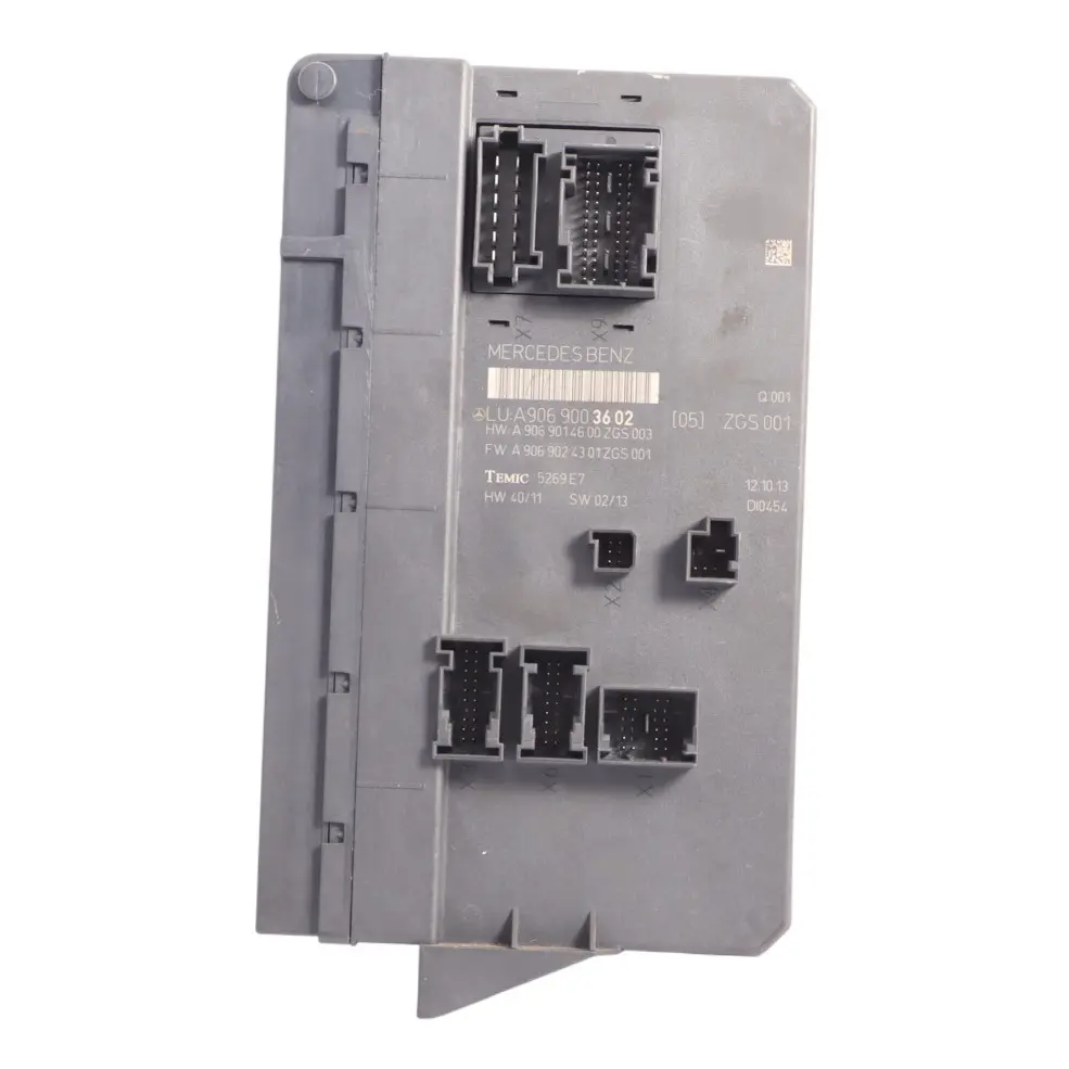 Sam Control Module Fuse Box Unit to Mercedes W906 with Part number A9069003602 Mercedes W906 Sam Control Module Fuse Box Unit - SKU A9069003602 - Part number A9069003602