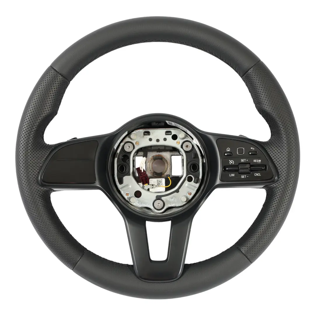 W907 Volante NUEVO Cuero Negro Paddle Shift para Mercedes Sprinter con número de pieza A9074601402 Mercedes Sprinter W907 Volante NUEVO Cuero Negro Paddle Shift - SKU A9074601402-1 - Número de pieza A9074601402