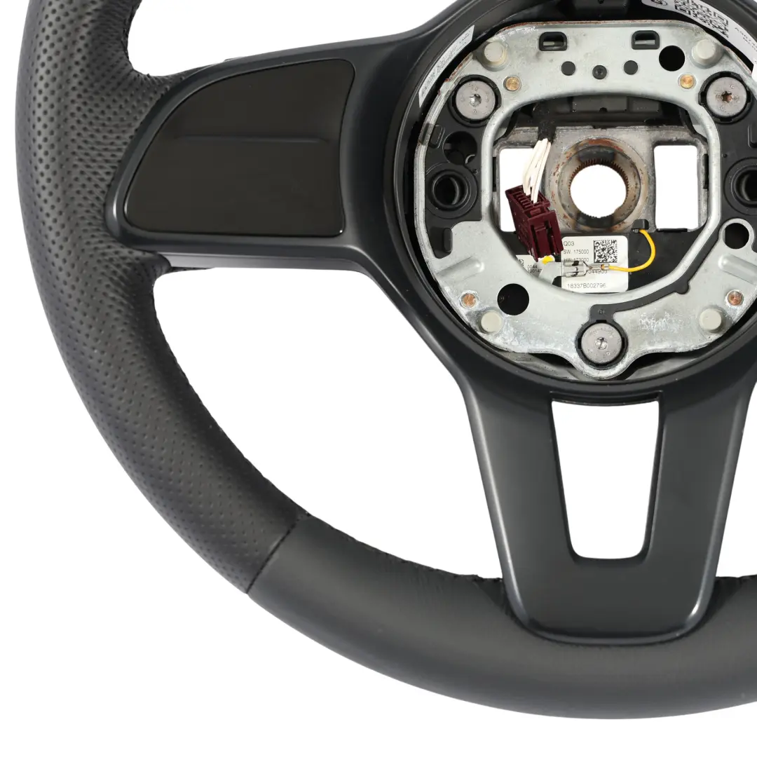 W907 Volant NEUF Cuir Noir Avec Palettes Changement Vitesse Mercedes - SKU A9074601402-1 - Numéro de pièce A9074601402