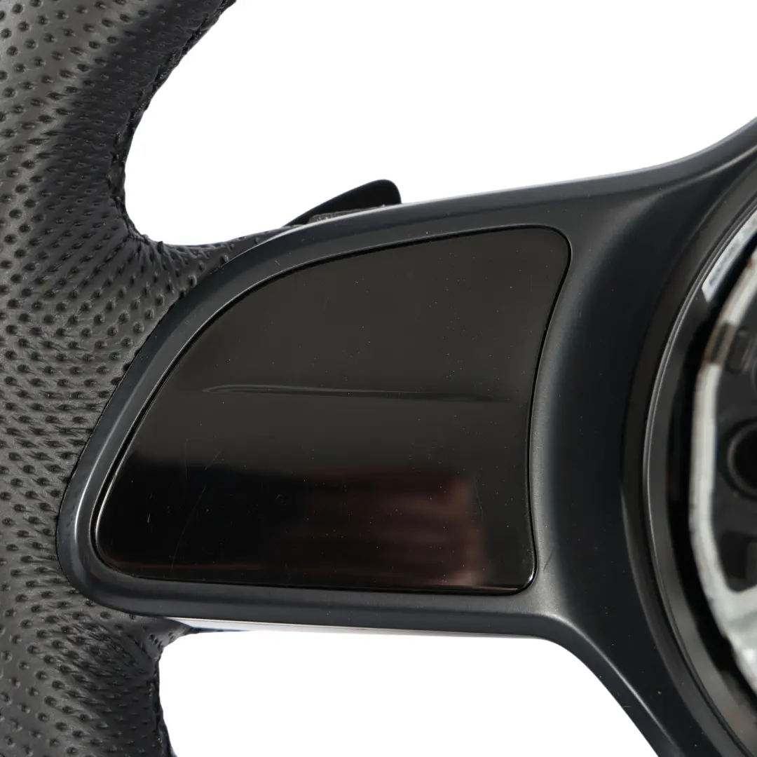 W907 Volante NUEVO Cuero Negro Paddle Shift para Mercedes Sprinter con número de pieza A9074601402 Mercedes Sprinter W907 Volante NUEVO Cuero Negro Paddle Shift - SKU A9074601402-1 - Número de pieza A9074601402