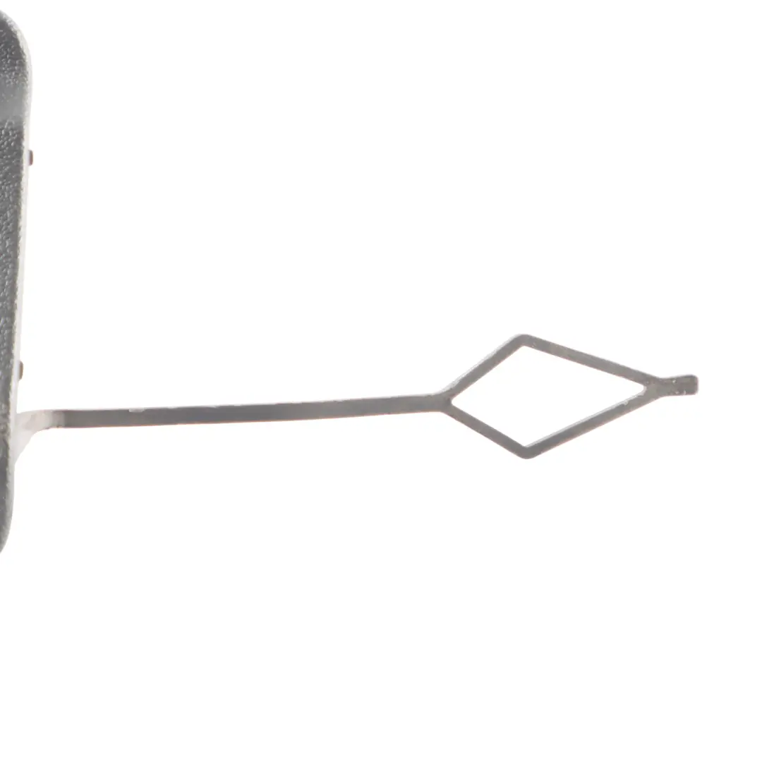 Mercedes W910 Front Bumper Towing Eye Flap Trim Cover Cap Black - SKU A9108850600 - Part number A9108850600