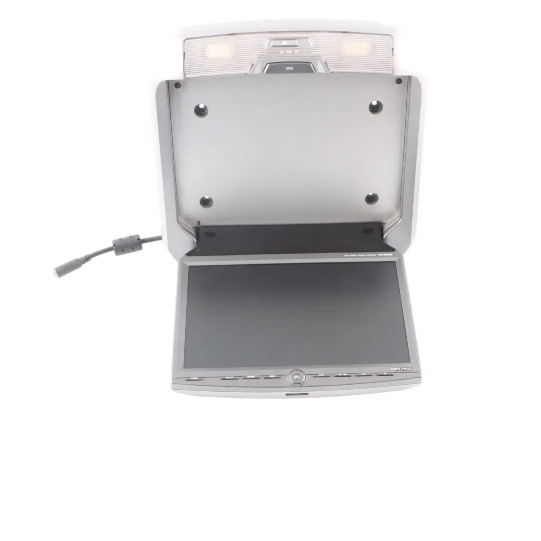 Overhead Mounted Flip Down DVD VGA Monitor CD Changer Screen Kit Set Alpine - SKU Alpine VGA Screen - Part number Alpine VGA Screen
