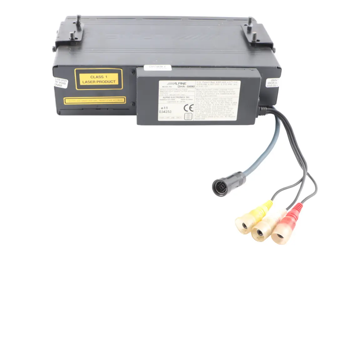 Overhead Mounted Flip Down DVD VGA Monitor CD Changer Screen Kit Set Alpine - SKU Alpine VGA Screen - Part number Alpine VGA Screen