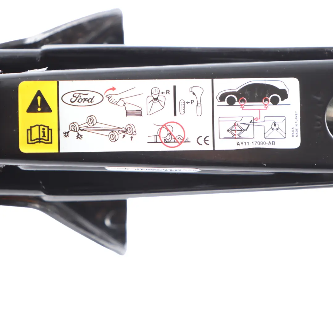 Emergency Tool Car Jack Spare Wheel Lifter to Ford Kuga Fiesta with Part number AY11-17080-AB Ford Kuga Fiesta Emergency Tool Car Jack Spare Wheel Lifter - SKU AY11-17080-AB - Part number AY11-17080-AB