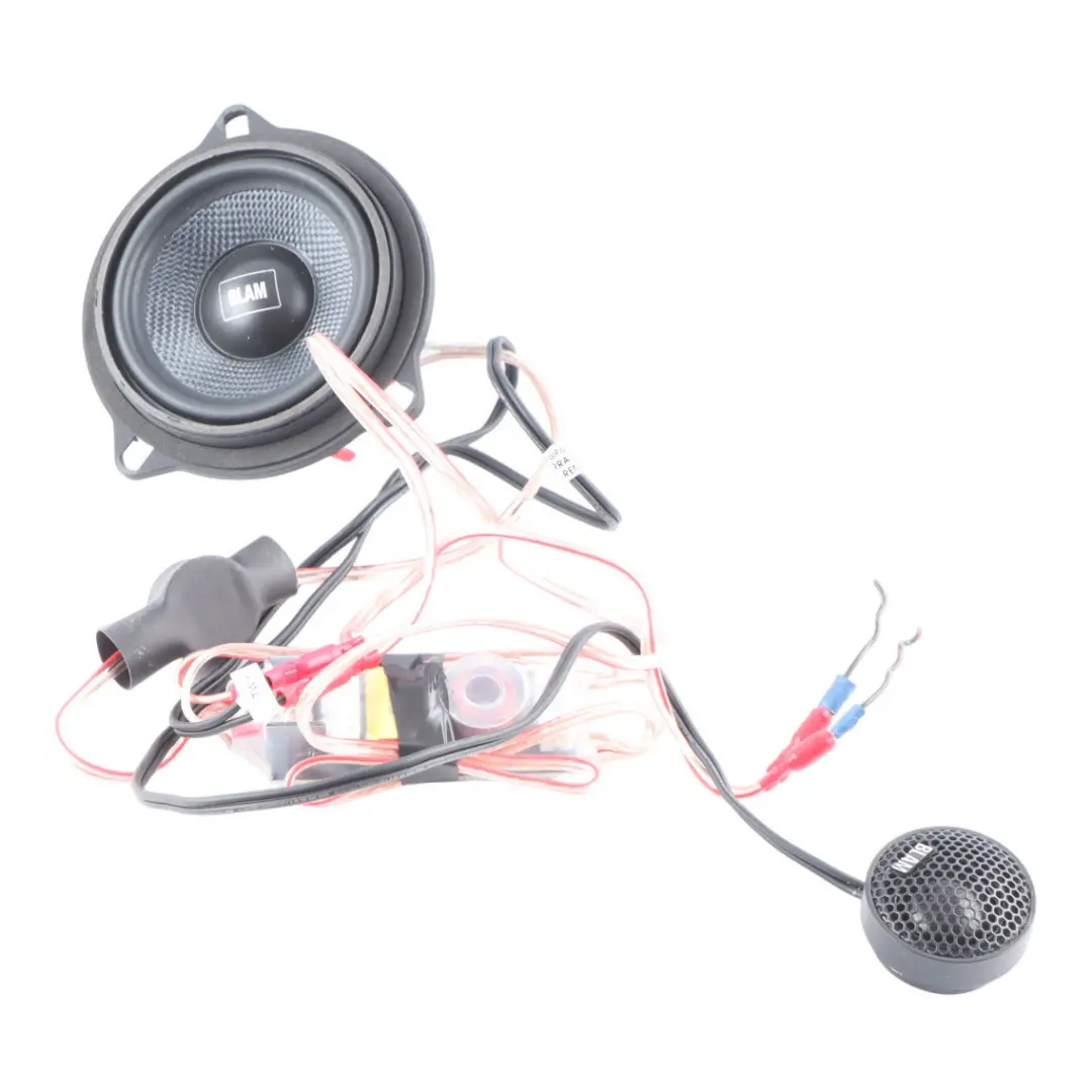 BLAM Relax BM 100S 4" 60W RMS 100mm Speaker Set BMW Mini to with Part number BM100S-1 BLAM Relax BM 100S 4" 60W RMS 100mm Speaker Set BMW Mini - SKU BM100S-1 - Part number BM100S-1