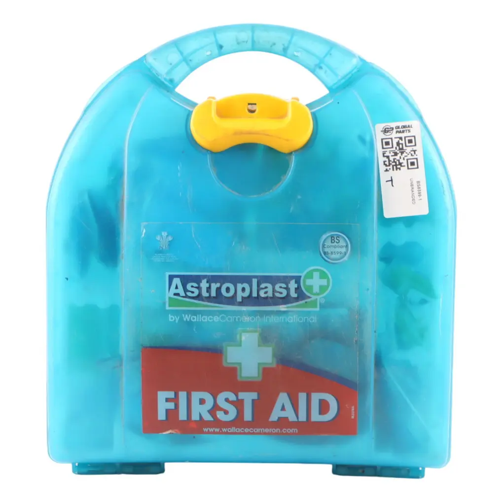 Astroplast Universal First Aid Emergency Medical Kit BS8599 Storage Case to with Part number BS8599-1 Astroplast Universal First Aid Emergency Medical Kit BS8599 Storage Case - SKU BS8599-1 - Part number BS8599-1