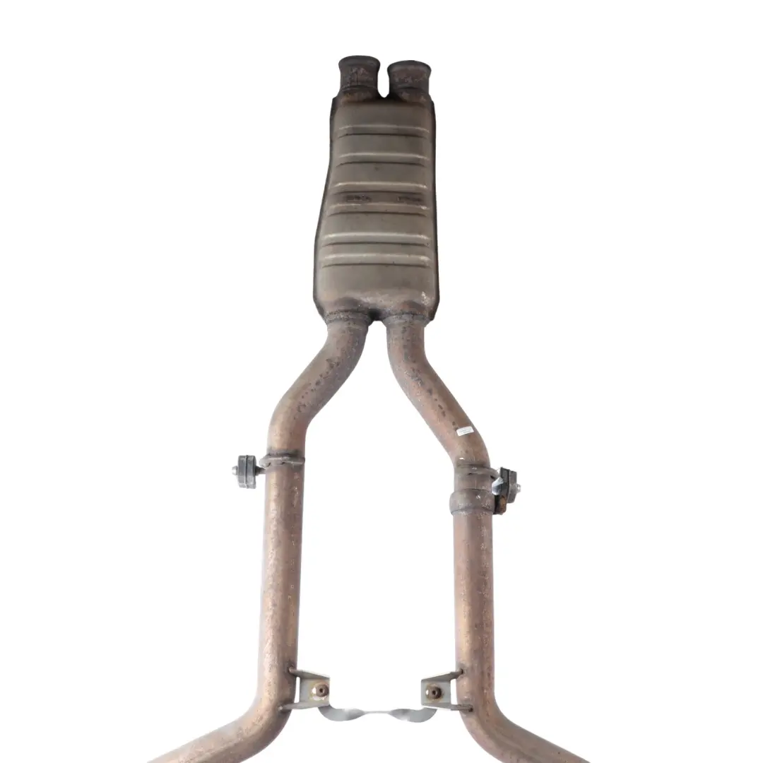 Exhaust System Mercedes W204 Muffler Double Pipe to Rear with Part number C63 AMG Exhaust Rear Exhaust System Mercedes W204 Muffler Double Pipe - SKU C63-AMG-EXHAUST - Part number C63 AMG Exhaust