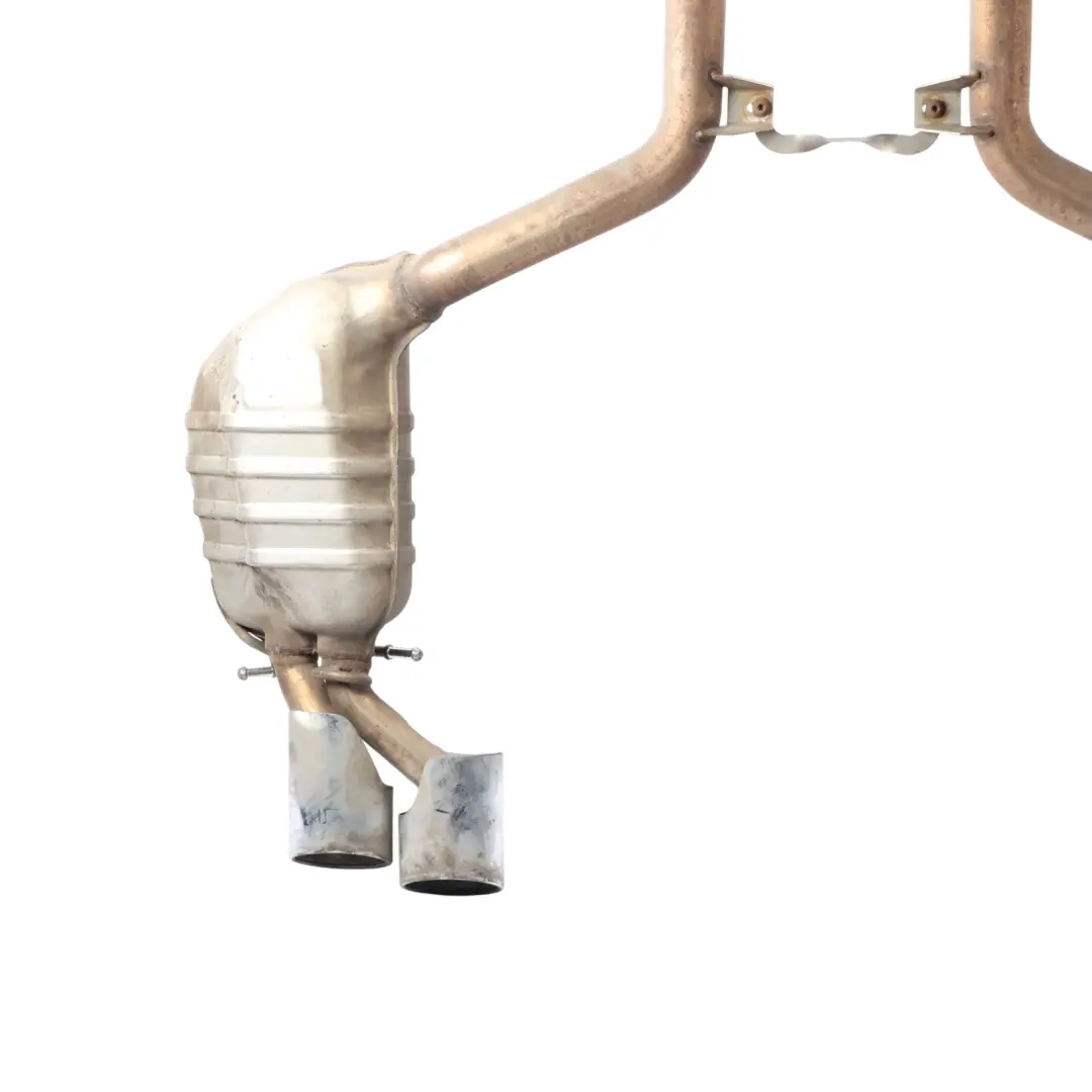 Exhaust System Mercedes W204 Muffler Double Pipe to Rear with Part number C63 AMG Exhaust Rear Exhaust System Mercedes W204 Muffler Double Pipe - SKU C63-AMG-EXHAUST - Part number C63 AMG Exhaust