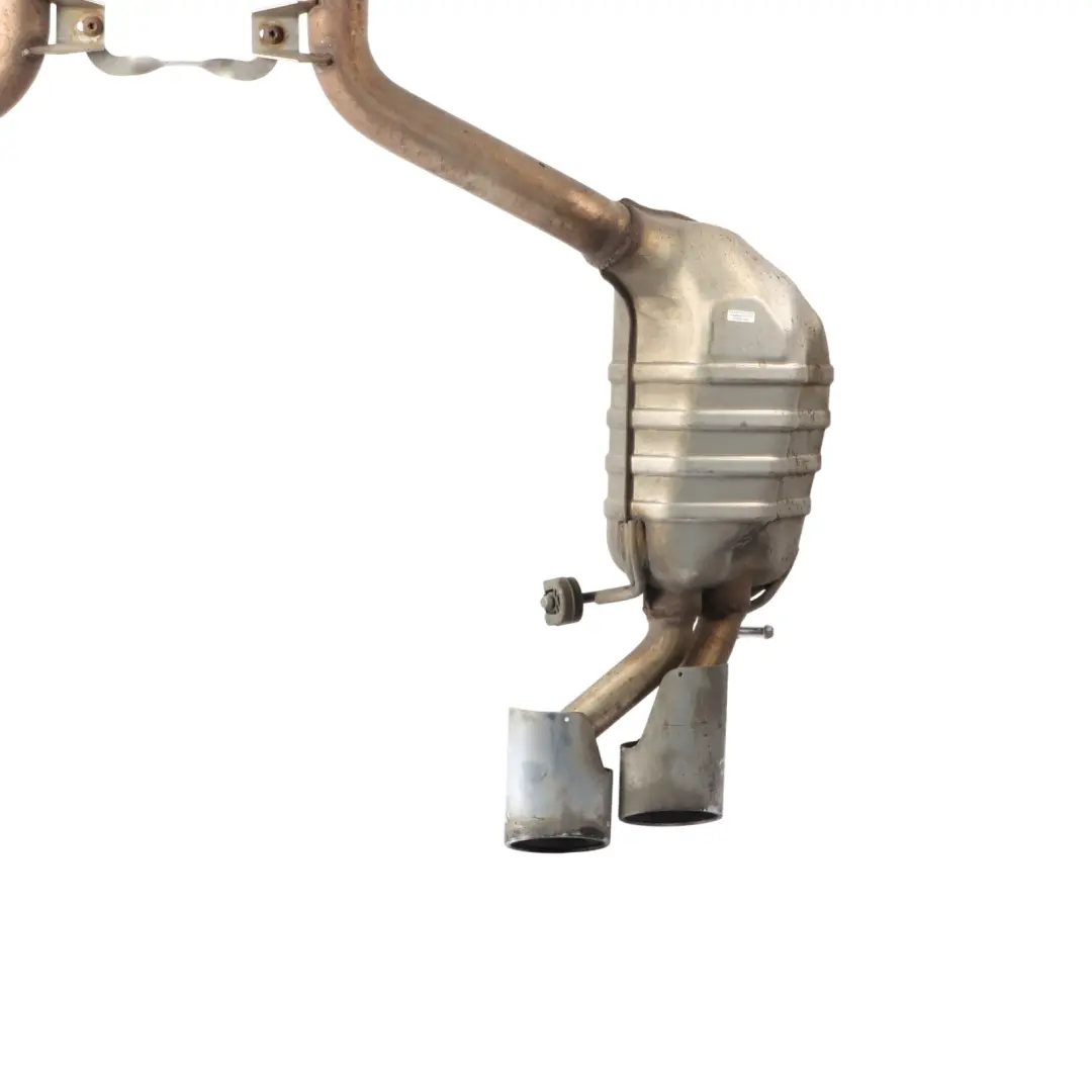 Exhaust System Mercedes W204 Muffler Double Pipe to Rear with Part number C63 AMG Exhaust Rear Exhaust System Mercedes W204 Muffler Double Pipe - SKU C63-AMG-EXHAUST - Part number C63 AMG Exhaust