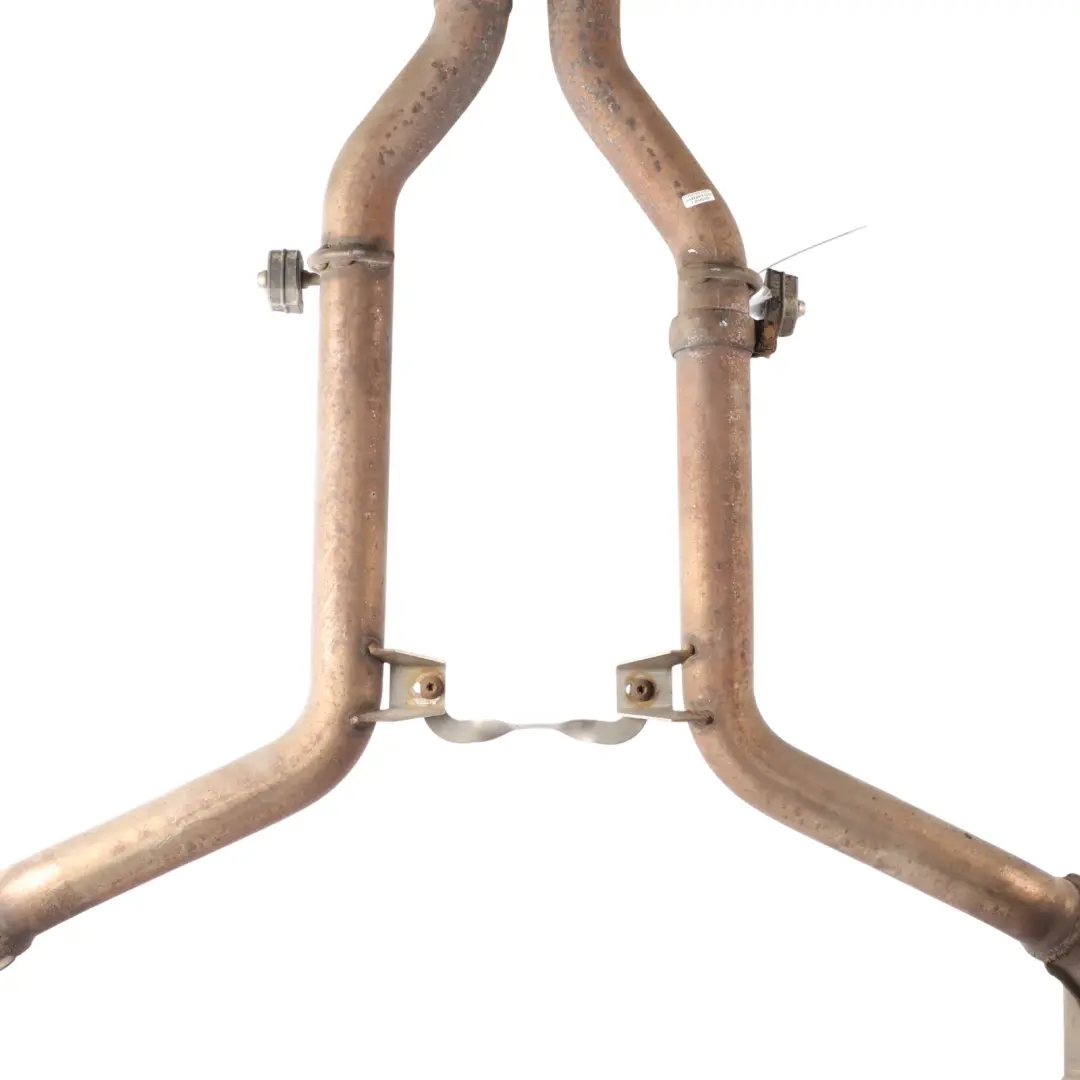 Rear Exhaust System Mercedes W204 Muffler Double Pipe - SKU C63-AMG-EXHAUST - Part number C63 AMG Exhaust