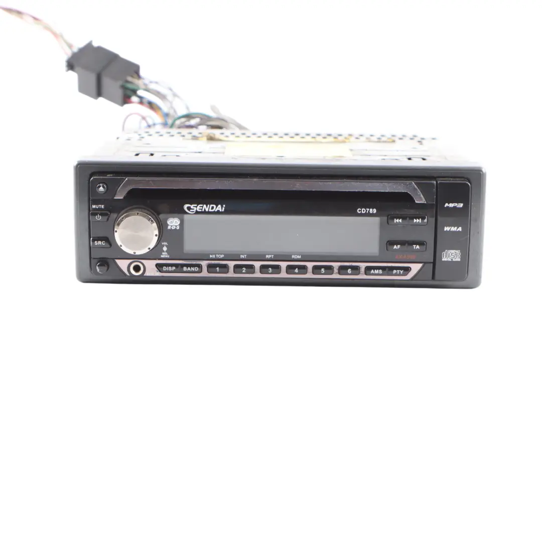  Genuine Sendai CD MP3 WMA Stereo Audio Player Head Unit - SKU CD789 - Part number CD789