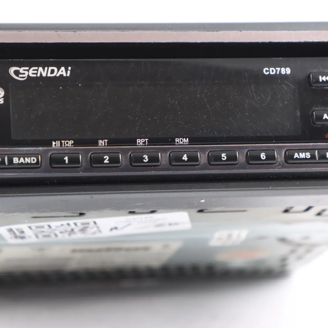 Genuine Sendai CD MP3 WMA Stereo Audio Player Head Unit - SKU CD789 - Part number CD789