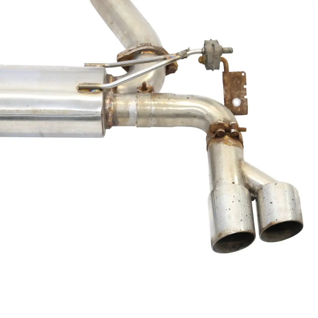 Exhaust Silencer Muffler Back Box Twin Pipe Cobra Sport Exhaust to BMW F30 Rear with Part number COBRA-EXHAUST BMW F30 Rear Exhaust Silencer Muffler Back Box Twin Pipe Cobra Sport Exhaust - SKU COBRA-EXHAUST-F30 - Part number COBRA-EXHAUST