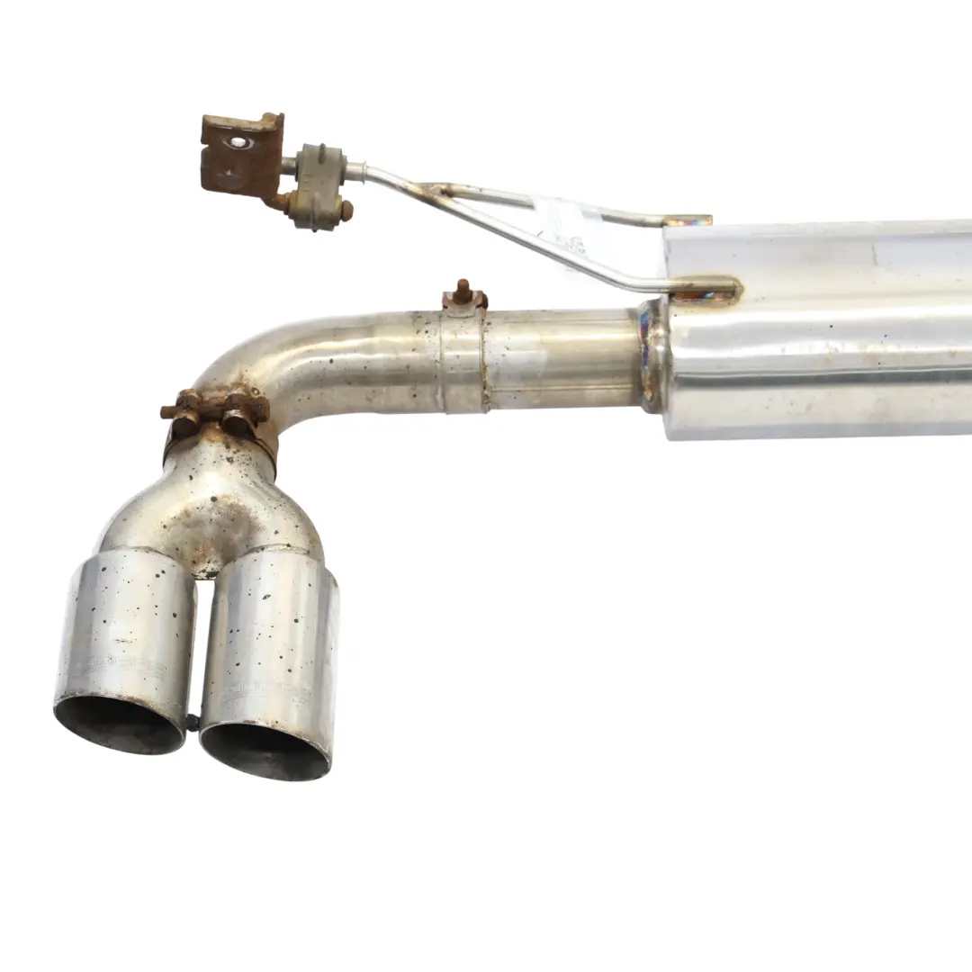 Exhaust Silencer Muffler Back Box Twin Pipe Cobra Sport Exhaust to BMW F30 Rear with Part number COBRA-EXHAUST BMW F30 Rear Exhaust Silencer Muffler Back Box Twin Pipe Cobra Sport Exhaust - SKU COBRA-EXHAUST-F30 - Part number COBRA-EXHAUST