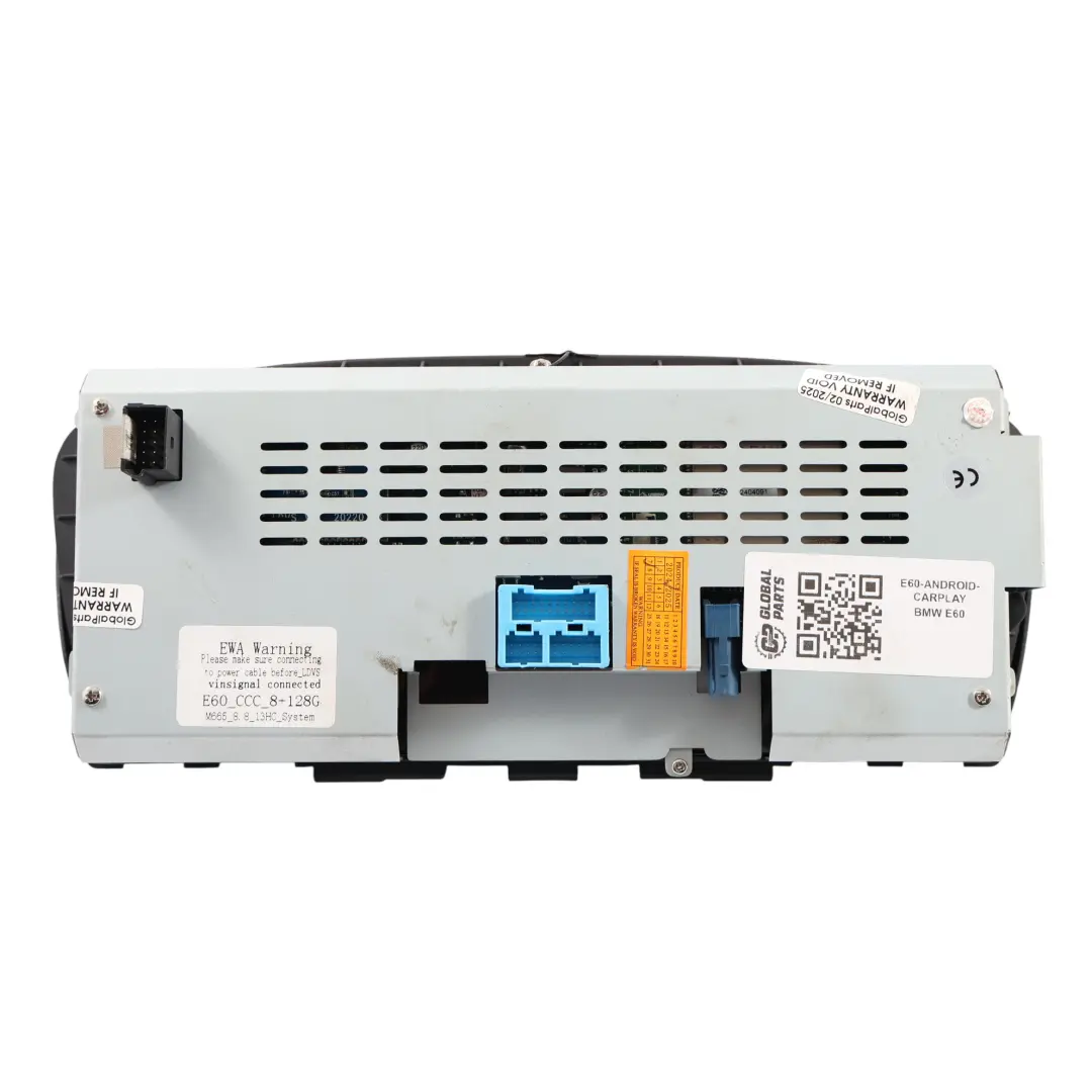 Navegación Pantalla Multimedia 8,8" GPS Android 8+128GB E60_CCC para BMW E60 con número de pieza E60-ANDROID BMW E60 Navegación Pantalla Multimedia 8,8" GPS Android 8+128GB E60_CCC - SKU E60-ANDROID-CARPLAY - Número de pieza E60-ANDROID